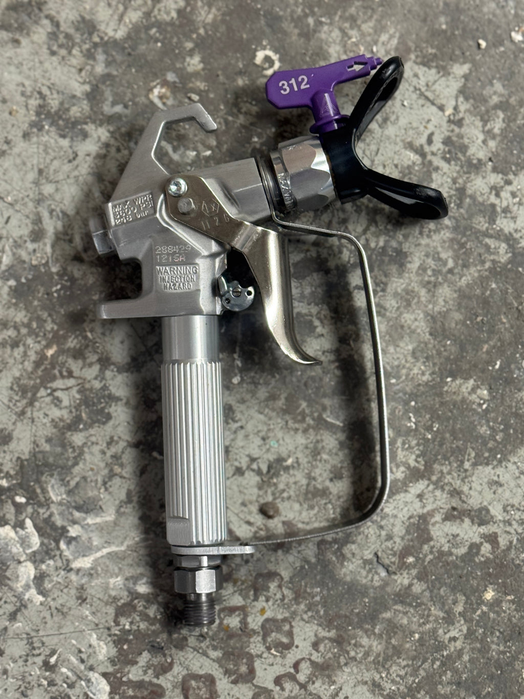 Graco FTX Entry-Level Spray Gun + New Titan 312 Tip