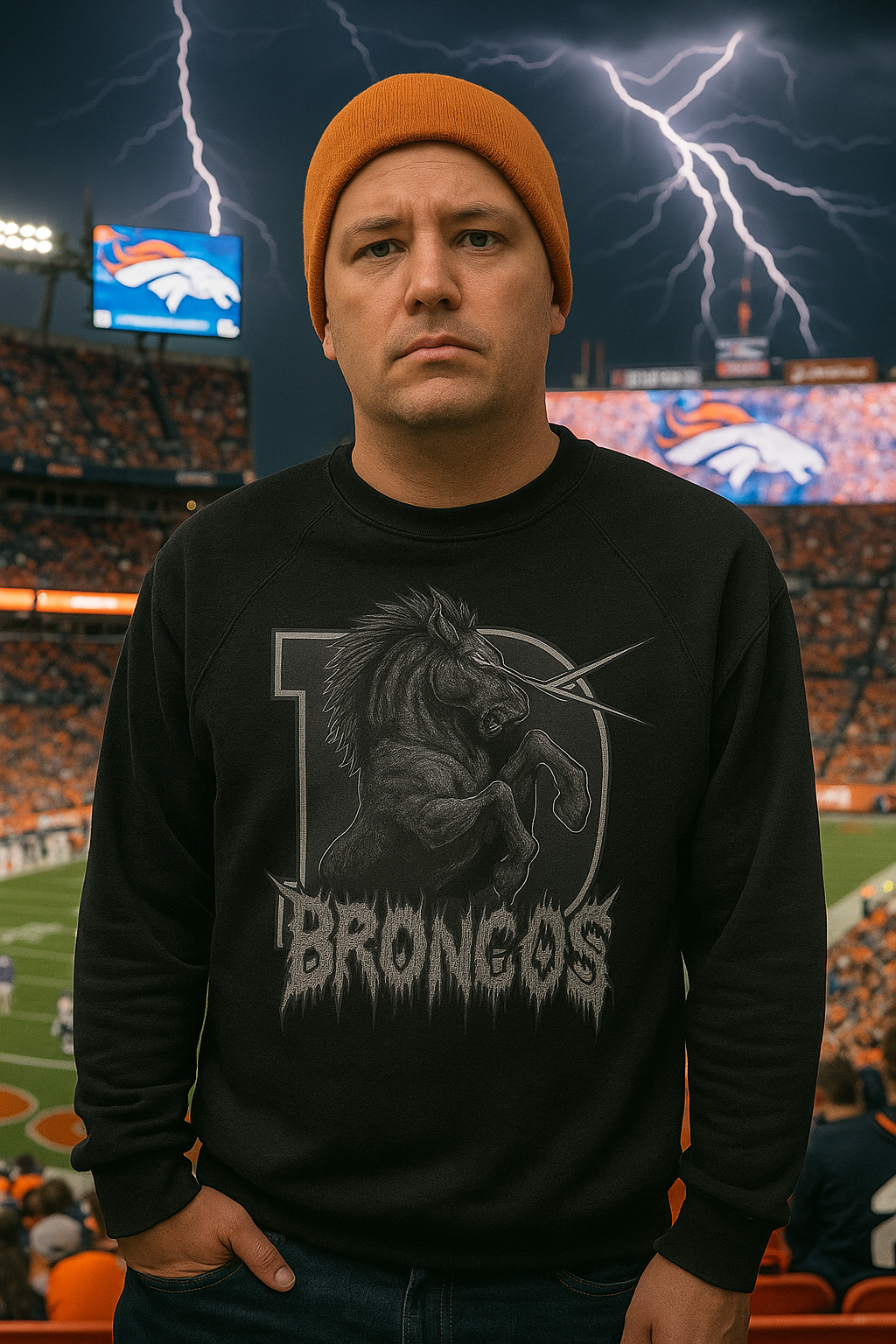 Broncos to death crew